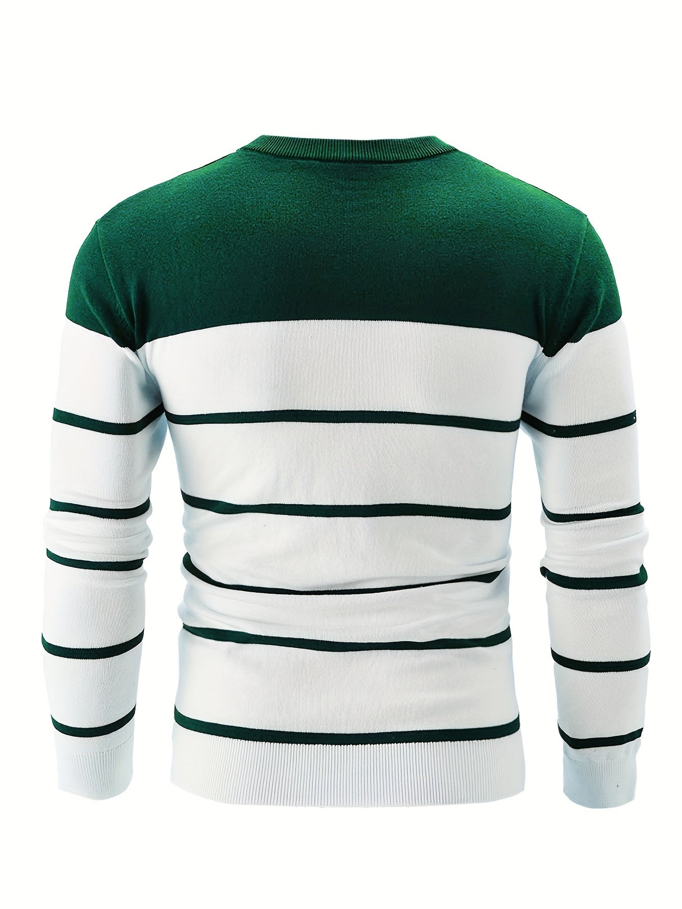 R&B | Gestreifter Pullover Baumwolle Klassisch und Komfortabel