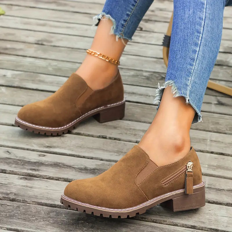 Bequeme Slipper mit flachem Absatz R&B R&B