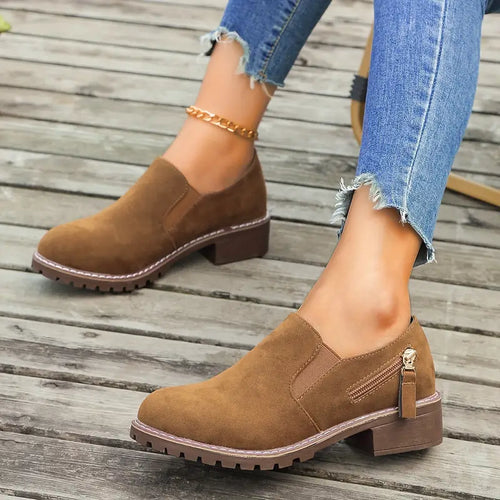 Bequeme Slipper mit flachem Absatz R&B R&B