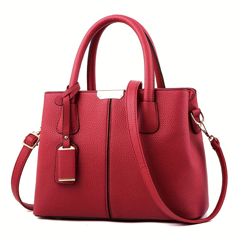 Heidi-Mode – Schicke All Season Geräumige PU Handtasche für Frauen
