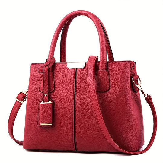 R&B – Schicke All Season Geräumige PU Handtasche für Frauen