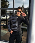 R&B | Winter Steppjacke Puffer Streetwear - Urban Style für Kalte Tage