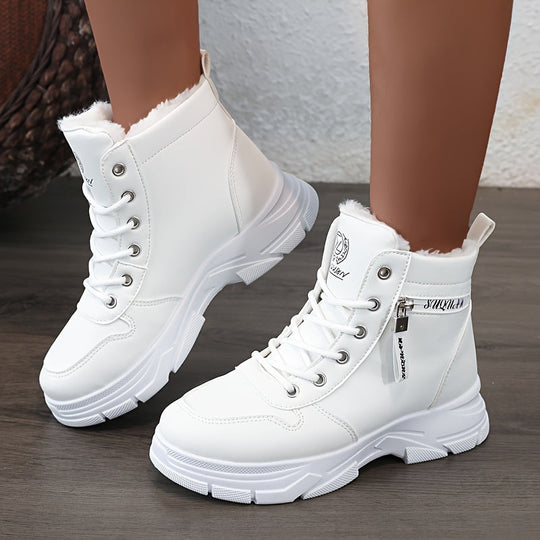 R&B | Festliche Winter Freizeit Sneakers für Damen - Ideal für den Winter
