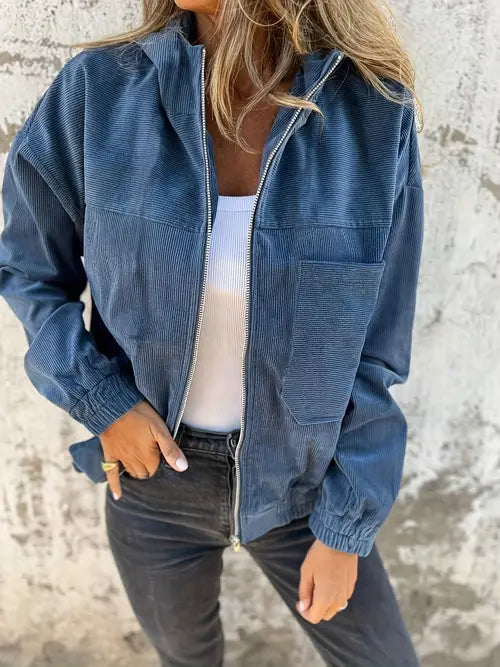 R&B | Strapazierfähige Cordura Reißverschlussjacke