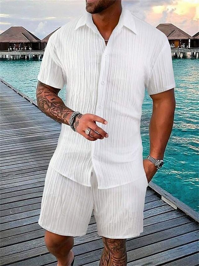 R&B | Passendes Herrenhemdsatz für Den Sommer