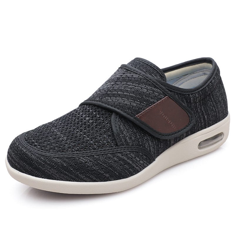 Dunkelgraue Bequeme SlipOn Freizeitschuhe R&B