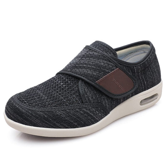 Dunkelgraue Bequeme SlipOn Freizeitschuhe R&B