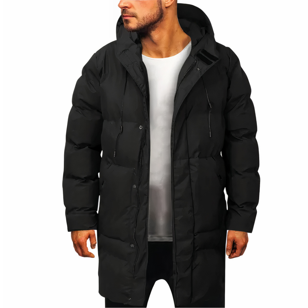 R&B | Wasserdichte Winterjacke mit Kapuze