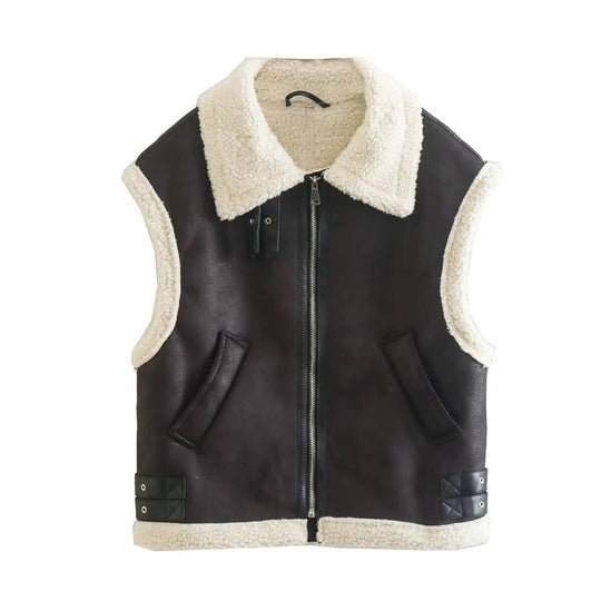 R&B | Leder Bodywarmer Stilvoll & Bequem