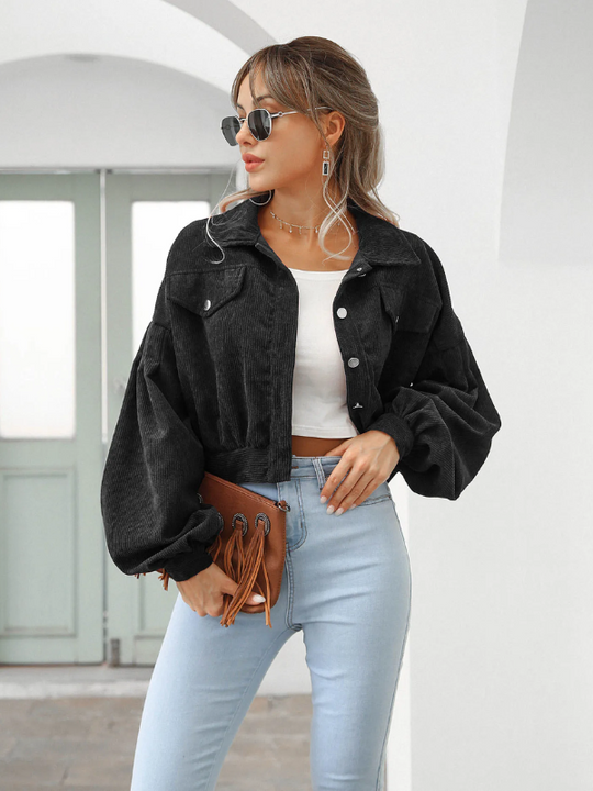 R&B | Cropped Bomberjacke - Lässig & Stilvoll