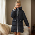 R&B | Gefütterte Kapuzenjacke für Damen