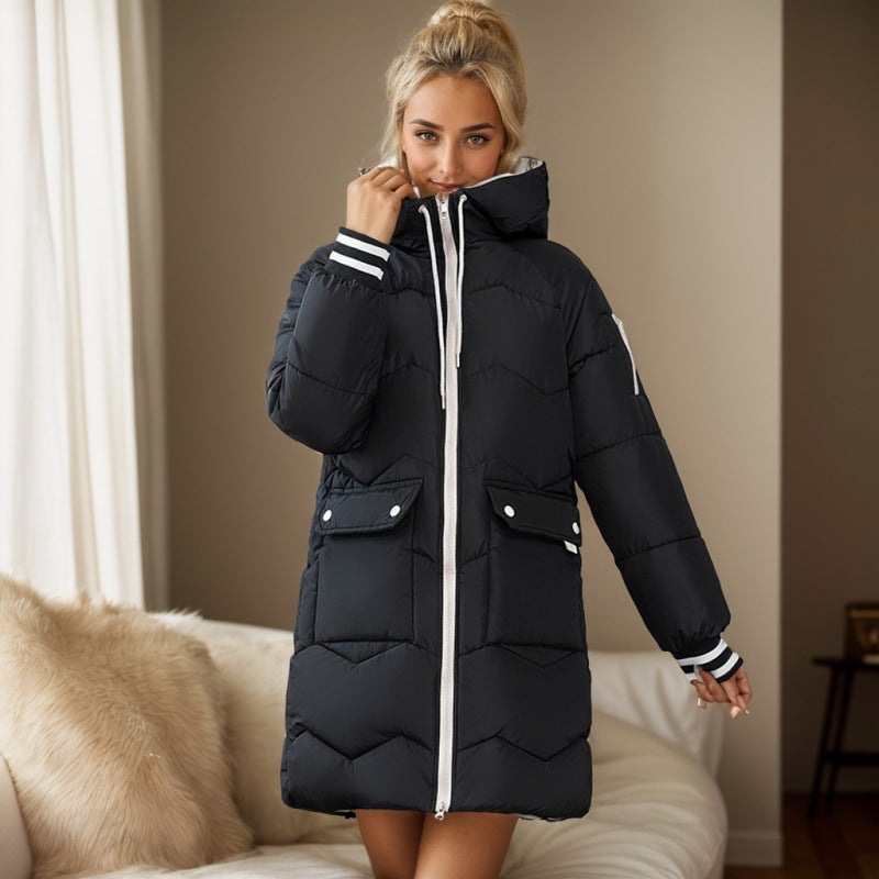 R&B | Gefütterte Kapuzenjacke für Damen