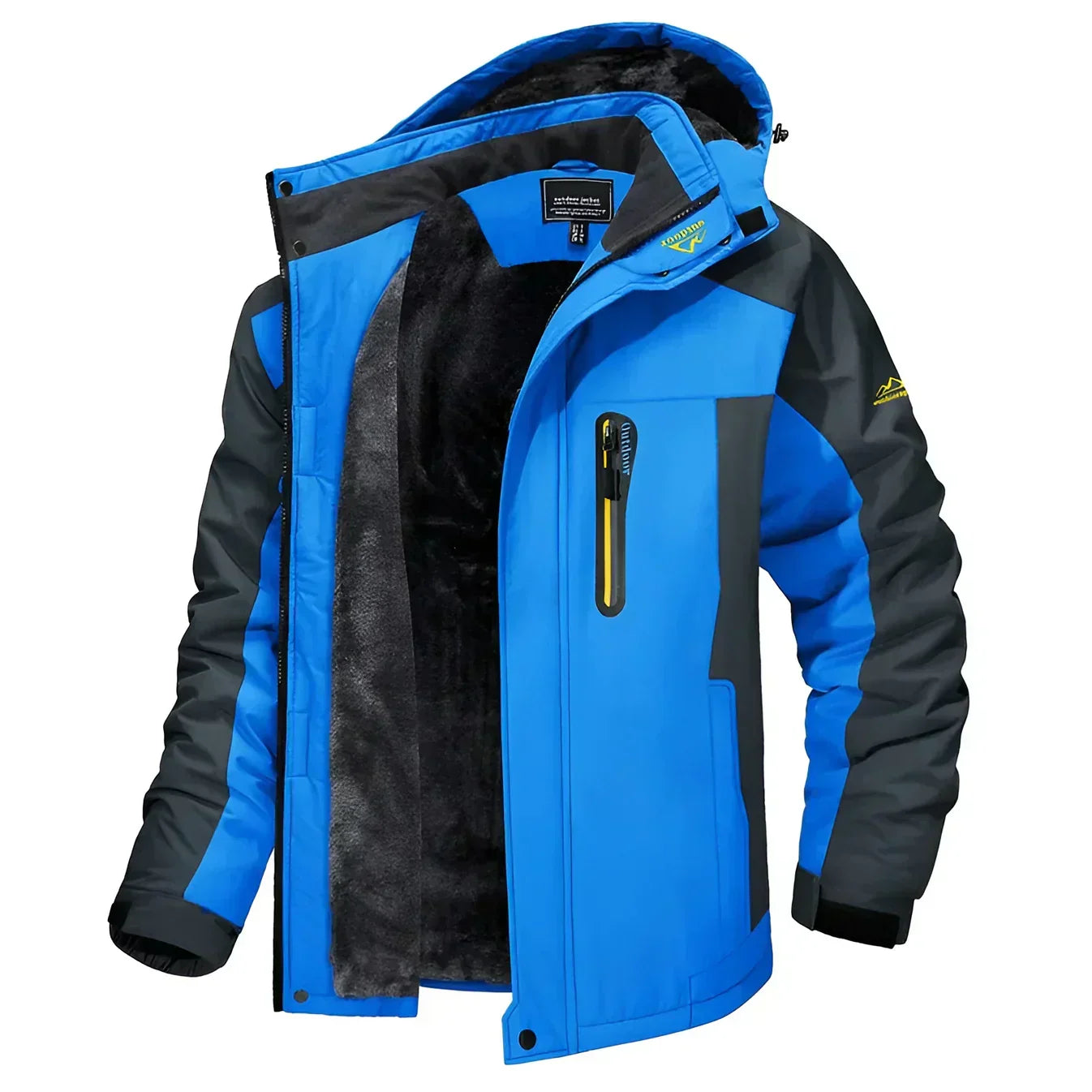 R&B | Gefütterte Herrenjacke mit Kapuze - Cavalieri