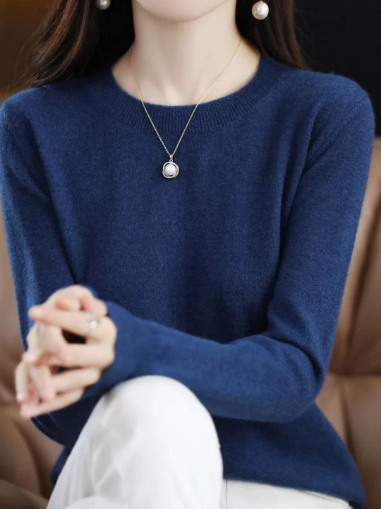 R&B | Pullover - Stylischer weicher Langarm-Strickpullover