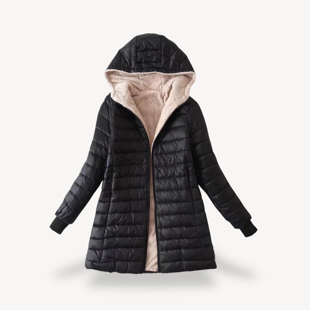 R&B | Damen Sherpa Gefütterte Pufferjacke