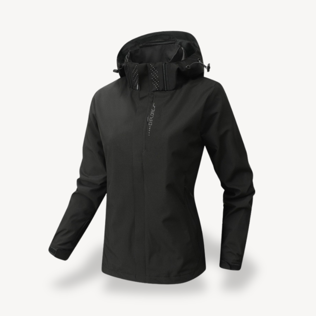 R&B | Damen Wasserabweisende Windbreaker Wanderjacke