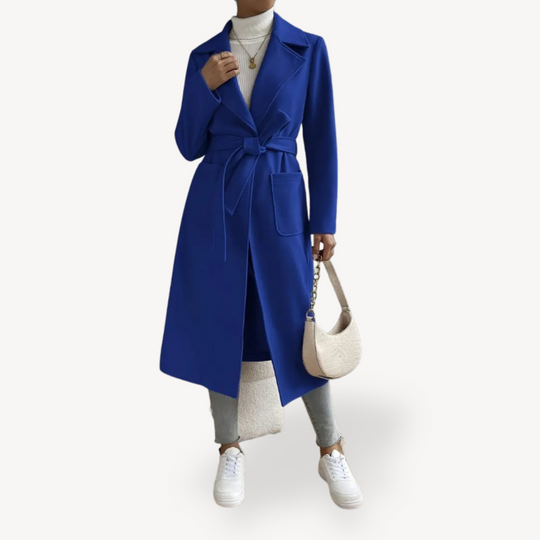 R&B | Damen Langer Offener Mantel mit Taschen