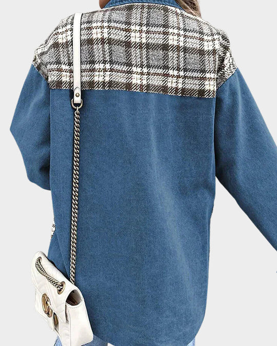 R&B | Damen-Denimjacke mit modernem Chic