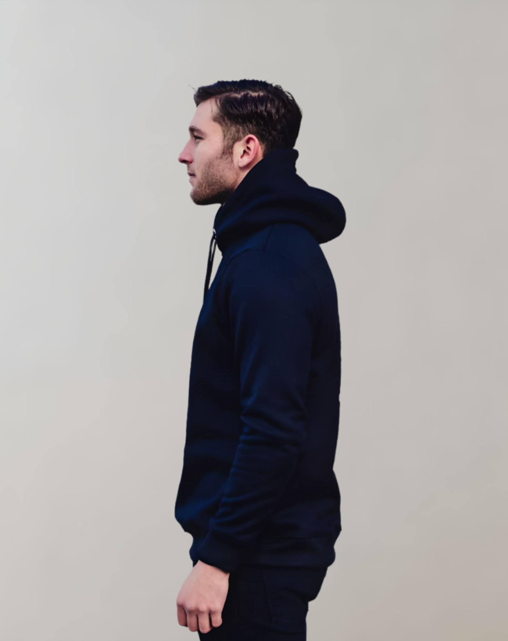 R&B | Blauer Hoodie mit DNA-Druck