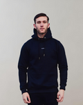 R&B | Blauer Hoodie mit DNA-Druck