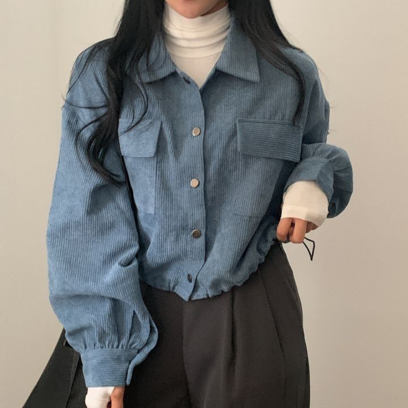 R&B | Gekürzte Cordjacke