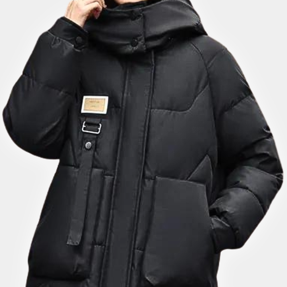 R&B | Winterjacke mit Kapuze für Damen