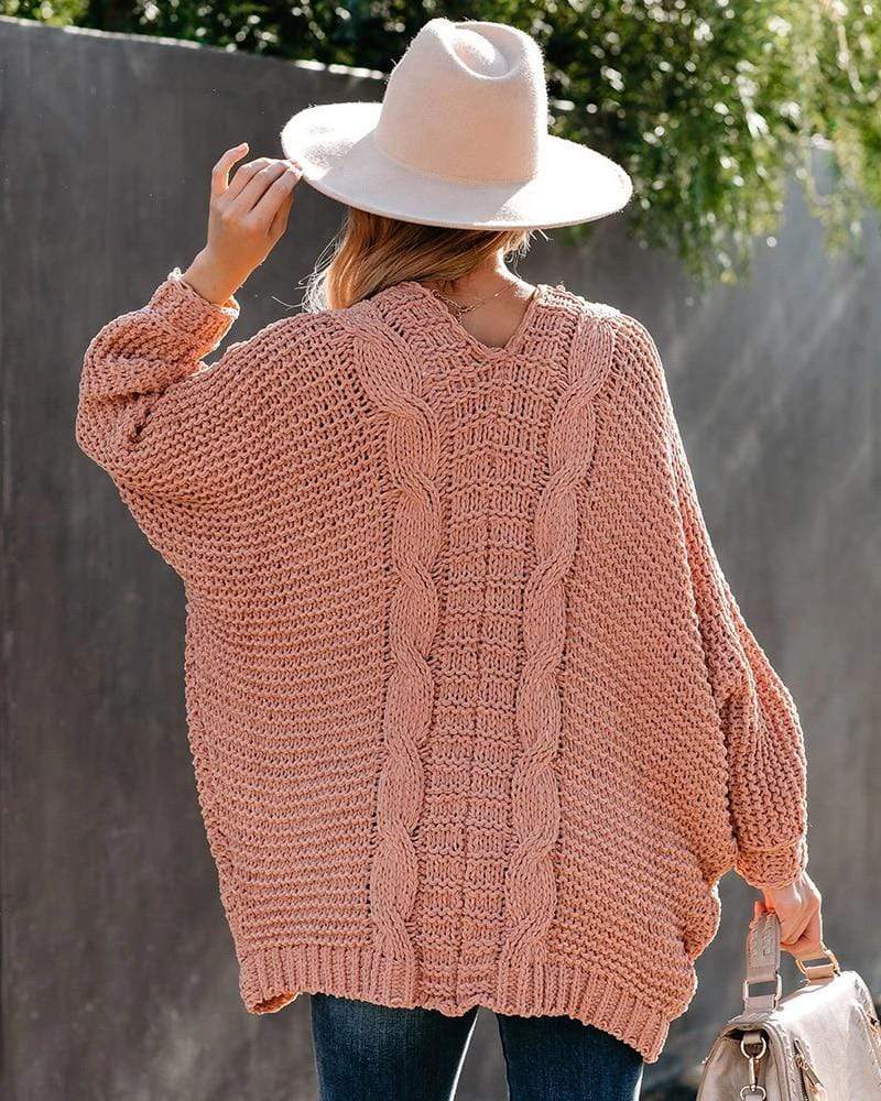 R&B | Boho Strickcardigan Lockeres Design mit Praktischen Taschen