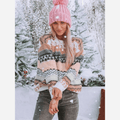 R&B | Boheme Gemusteter Strickpullover Weiche Strickqualität Winterkomfort