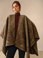 R&B | Boho Doppelseitiger Poncho