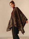 R&B | Boho Doppelseitiger Poncho