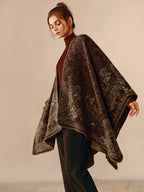 R&B | Boho Doppelseitiger Poncho