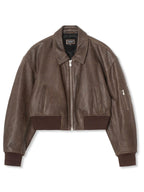 R&B | Elegante Lederjacke für Frauen