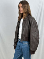 R&B | Elegante Lederjacke für Frauen