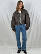 R&B | Elegante Lederjacke für Frauen