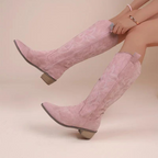Bestickte Western-Cowboystiefel für Frauen R&B