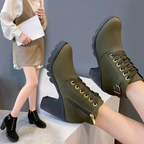 Frauen Schnürpumpstiefel R&B