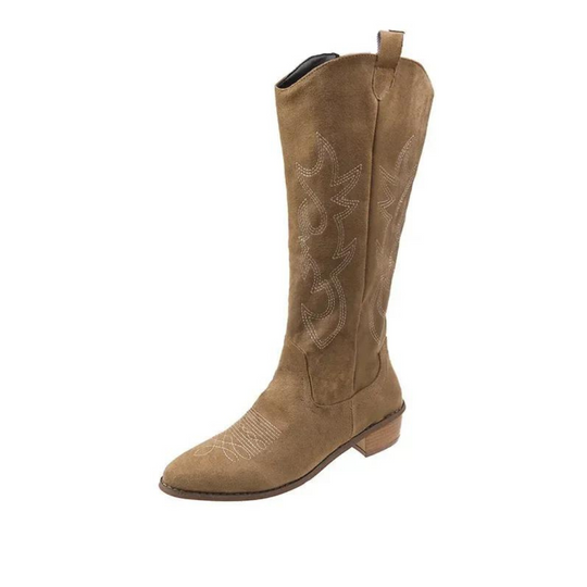 Bestickte Western-Cowboystiefel für Frauen R&B