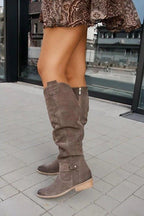 stilvolle Lederstiefel, perfekt für jeden Anlass. R&B R&B