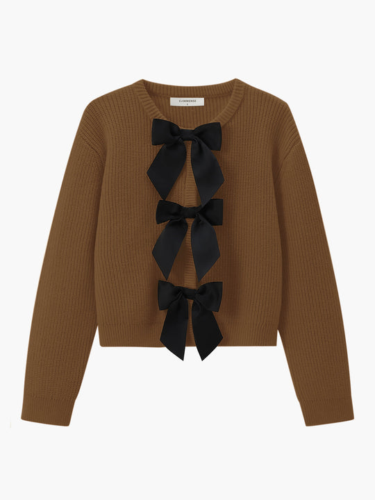 R&B | Bow-Detail Damenpullover