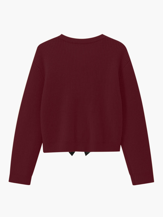 R&B | Bow-Detail Damenpullover