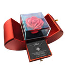 R&B Liebe Halskette Luxus Rose Box