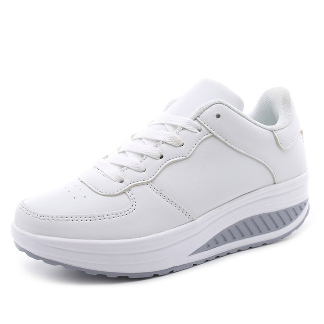Schwarzer LederSneaker R&B