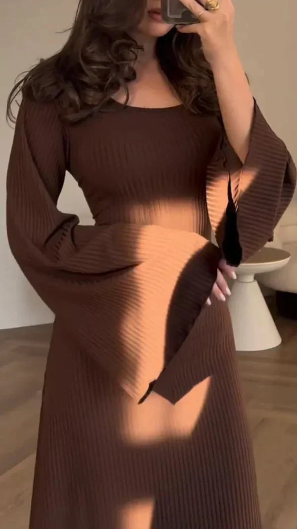 R&B - Elegantes halblanges Kleid