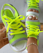 R&B | Sommerliche, Grobe Sandalen