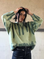 R&B | Damen Gestreifter Strickpullover