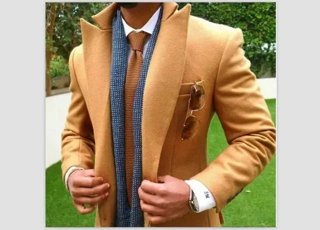 R&B | Brauner Herren Mantel