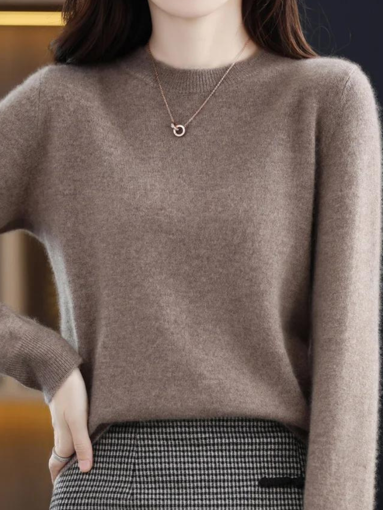 R&B | Pullover - Stylischer weicher Langarm-Strickpullover