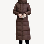 R&B | Damen Lange Daunenjacke