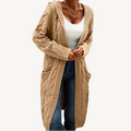 R&B | Kabelstrick Kapuzencardigan