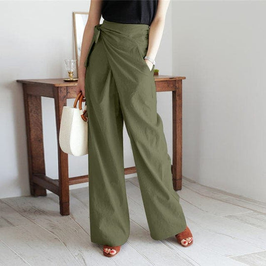 R&B | Trendy Hohe Taillen Wickelhose